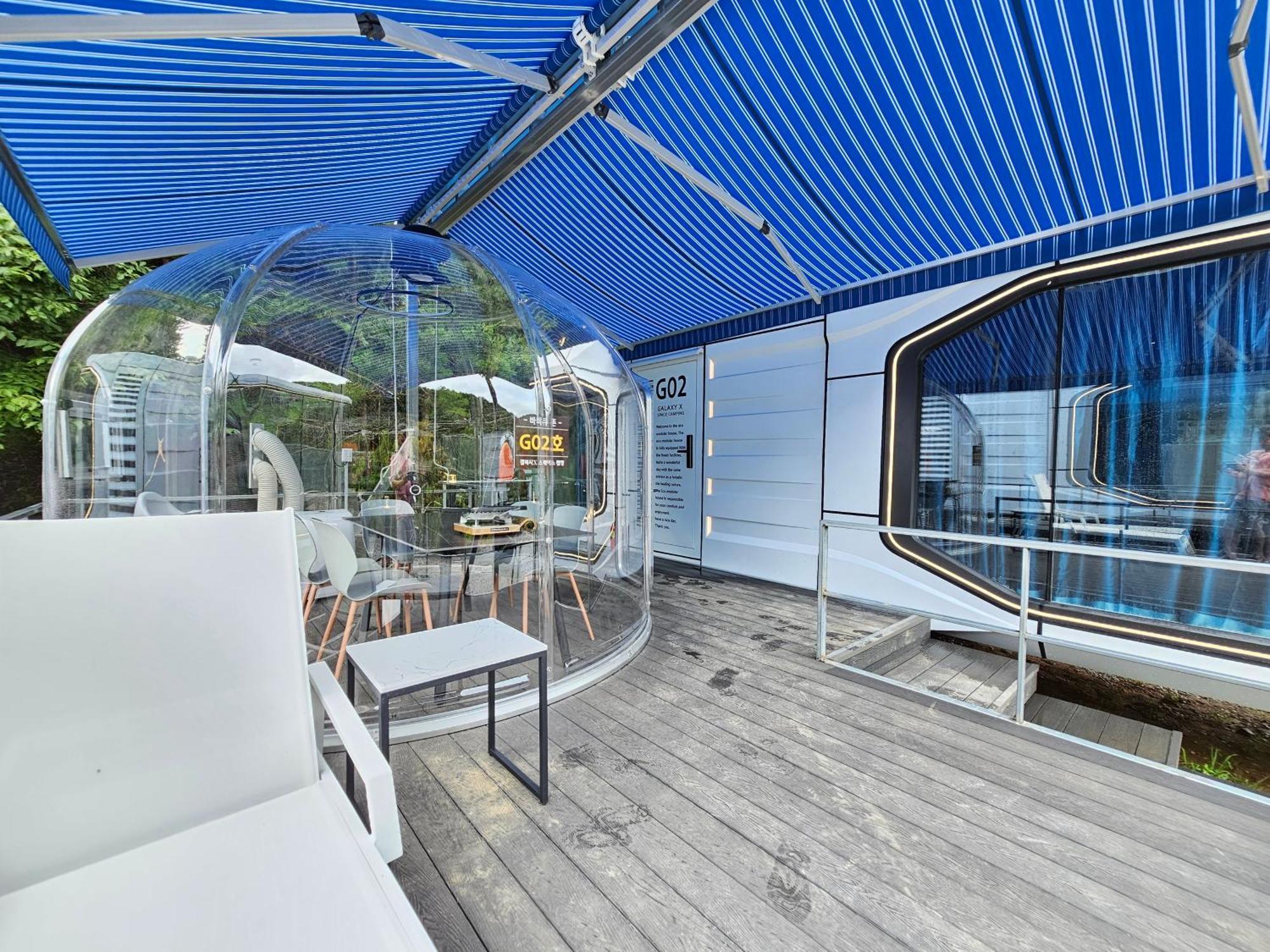 Galaxy X Hotel Type Caravan Glamping & Pension พยองซาง ภายนอก รูปภาพ